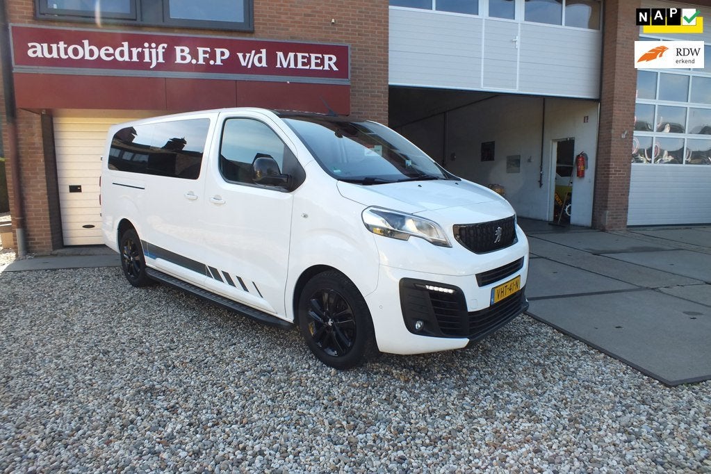 Peugeot Expert 2.0 BlueHDI 180 Long Sport, Auto's, Gebruikt, Wit, Bedrijf, Diesel