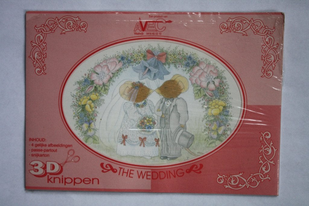 3D knippen The wedding/New born child, Ophalen of Verzenden, Nieuw, Overige thema's, Knipvel