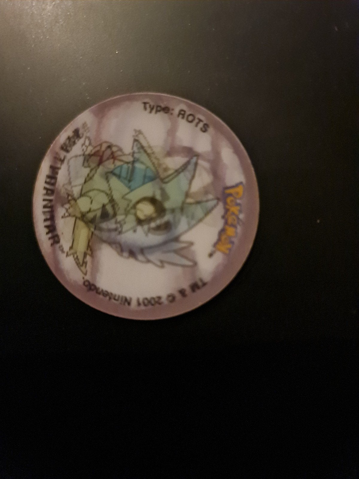 Pokémon Powerplay Flippo 60 Tyranitar, Ophalen of Verzenden, Losse flippo's