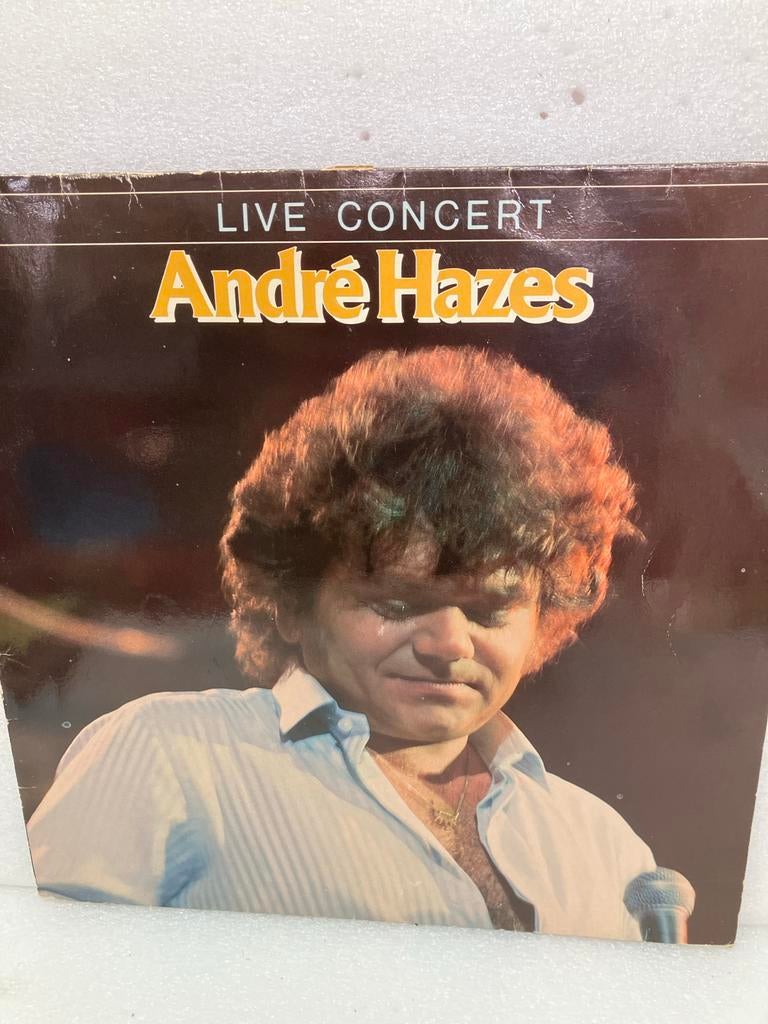 André Hazes - Live Concert LP (1983), Cd's en Dvd's, Vinyl | Nederlandstalig, 1980 - 1989, Ophalen of Verzenden, Zo goed als nieuw