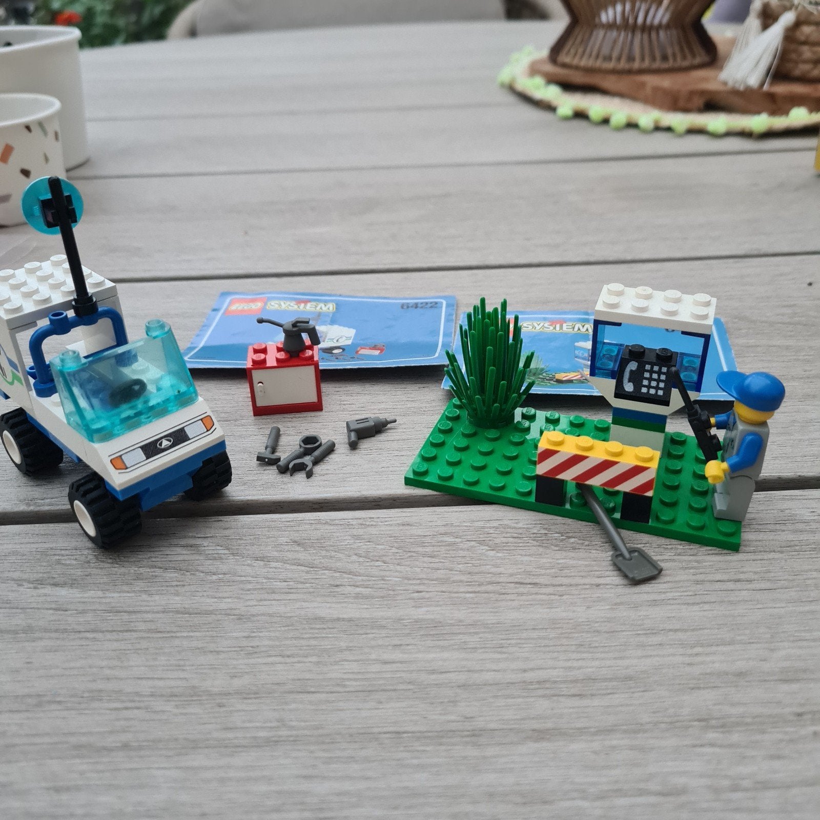 Lego System 6422: Highway Patrol - Complete set