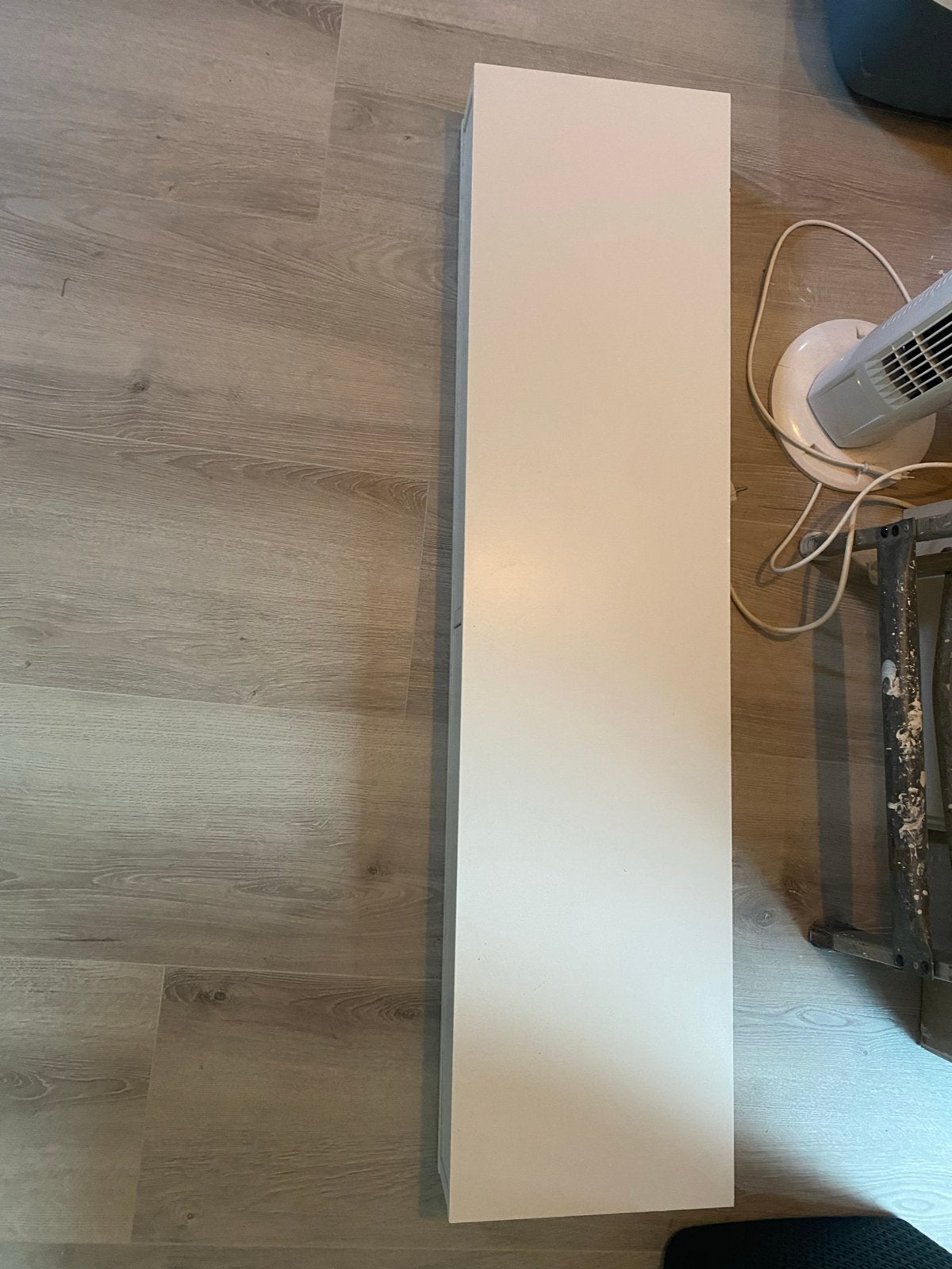 Ikea EKBY ALEX plank met lades, wit, 119x29 cm, Ophalen, Zo goed als nieuw