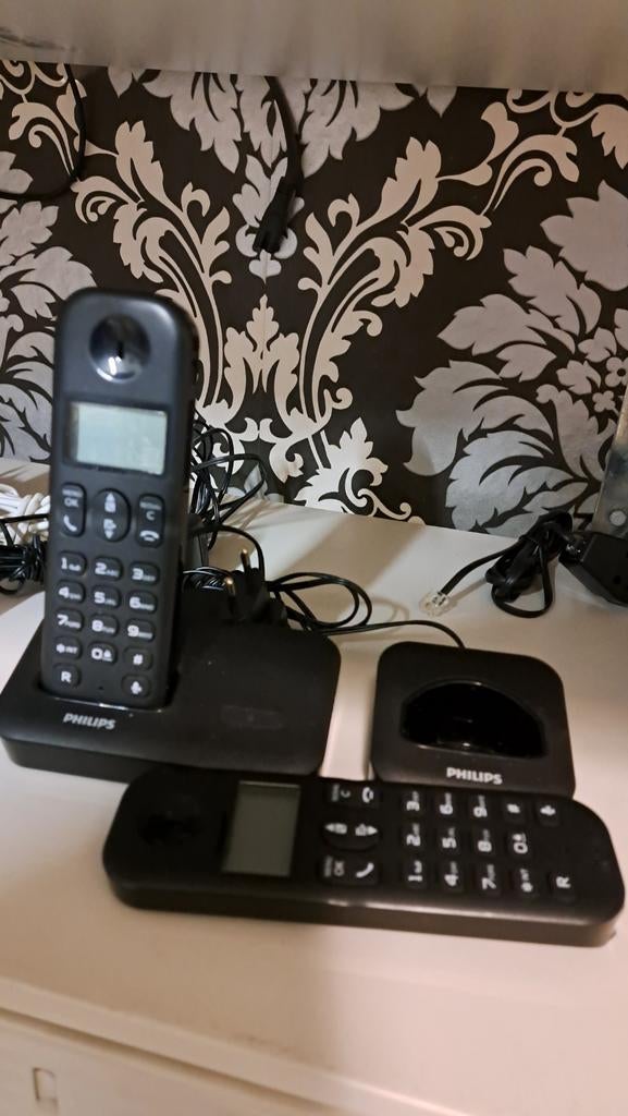 Philips D150 duo dect  set, Ophalen of Verzenden, 2 handsets