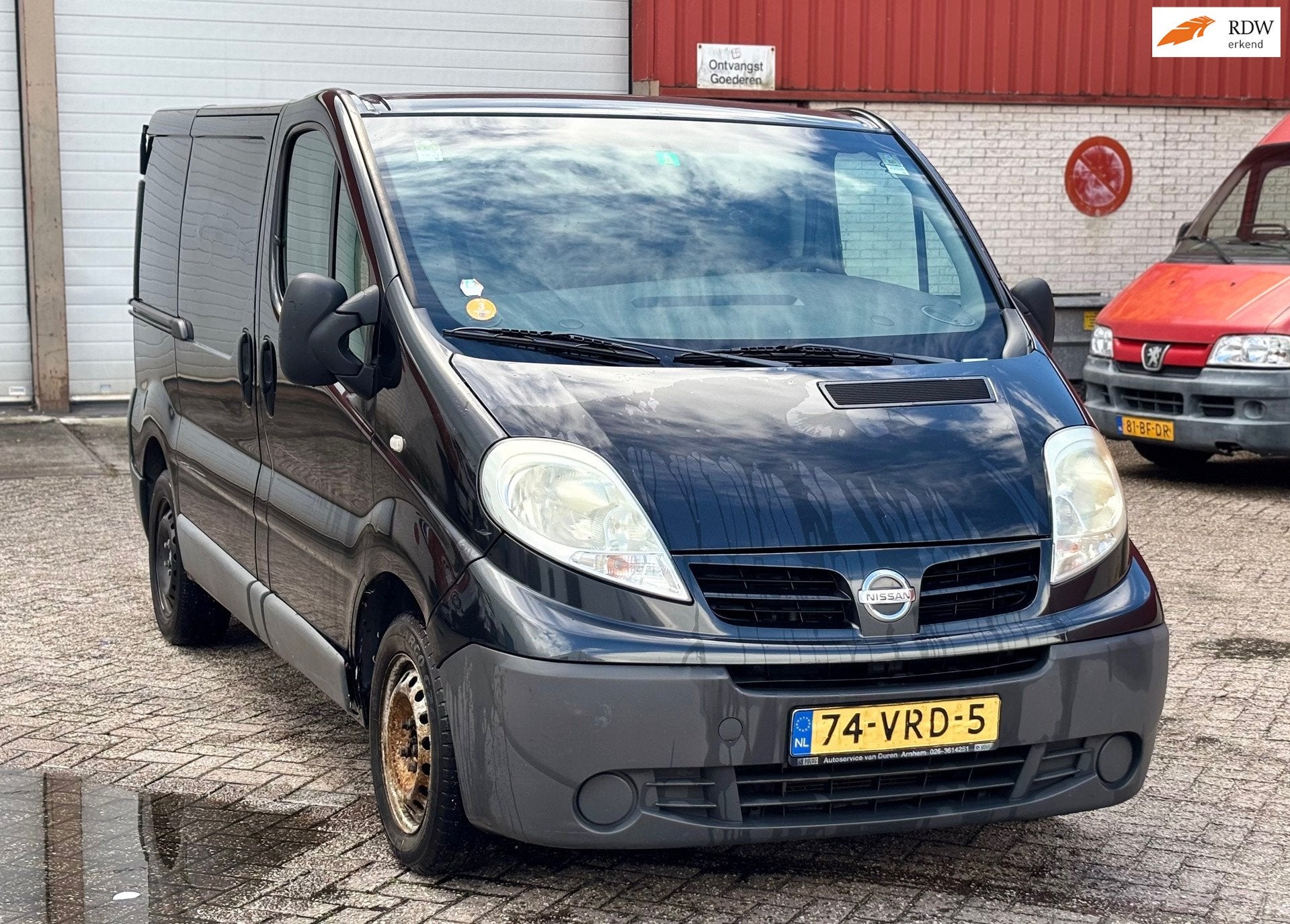 Nissan Primastar 2.0 DCI L1H1 AC Trekhaak, Auto's, Stof, 4 cilinders, 1650 kg, Zwart