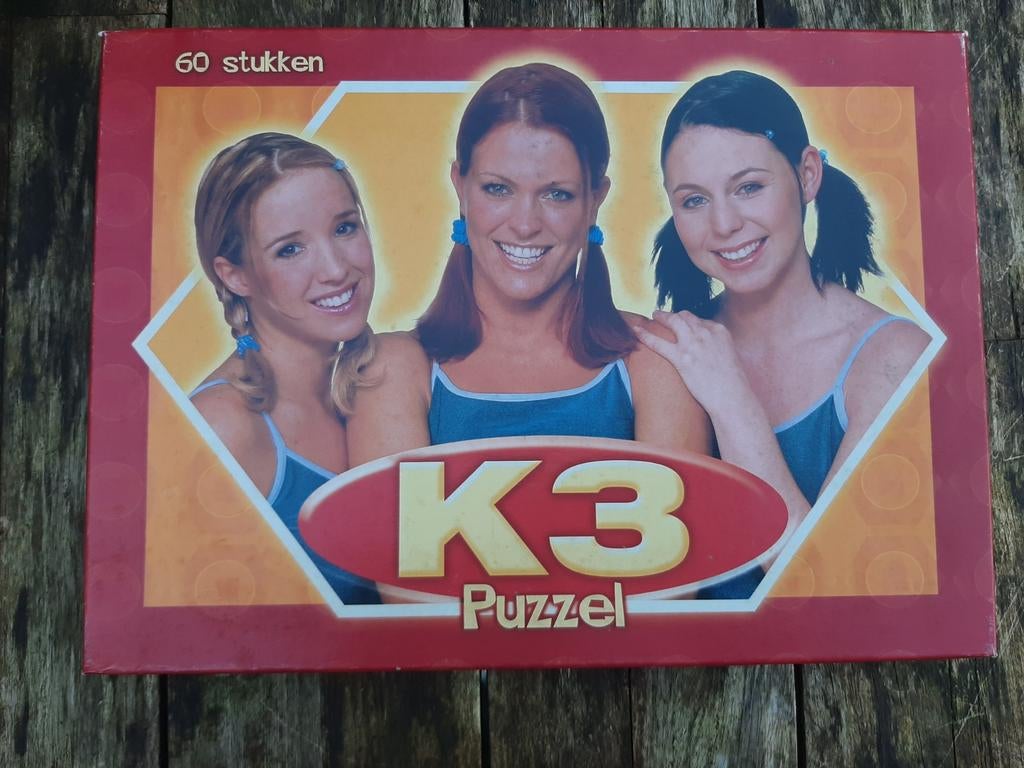 Originele k3 puzzel compleet karen kristel kathleen, Ophalen of Verzenden, 500 t/m 1500 stukjes