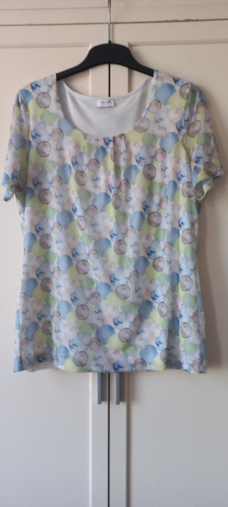 Gerry Weber blouse maat 42 zgan, Meerkleurig, Maat 42/44 (L), Ophalen of Verzenden, Zo goed als nieuw