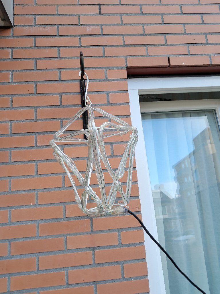 Zeer Mooie Kerstlantaarn.Met Ledlichtjes, Ophalen of Verzenden, Zo goed als nieuw