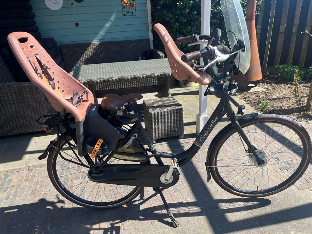 Gazelle bloom moederfiets, Ophalen, 2 zitjes, Zo goed als nieuw, Gazelle