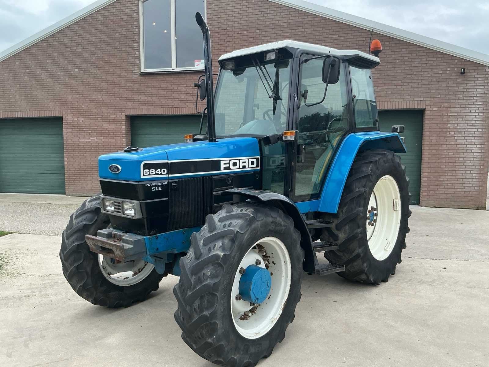 1992 Ford 6640 Vierwielaangedreven landbouwtractor, Gebruikt, Ford