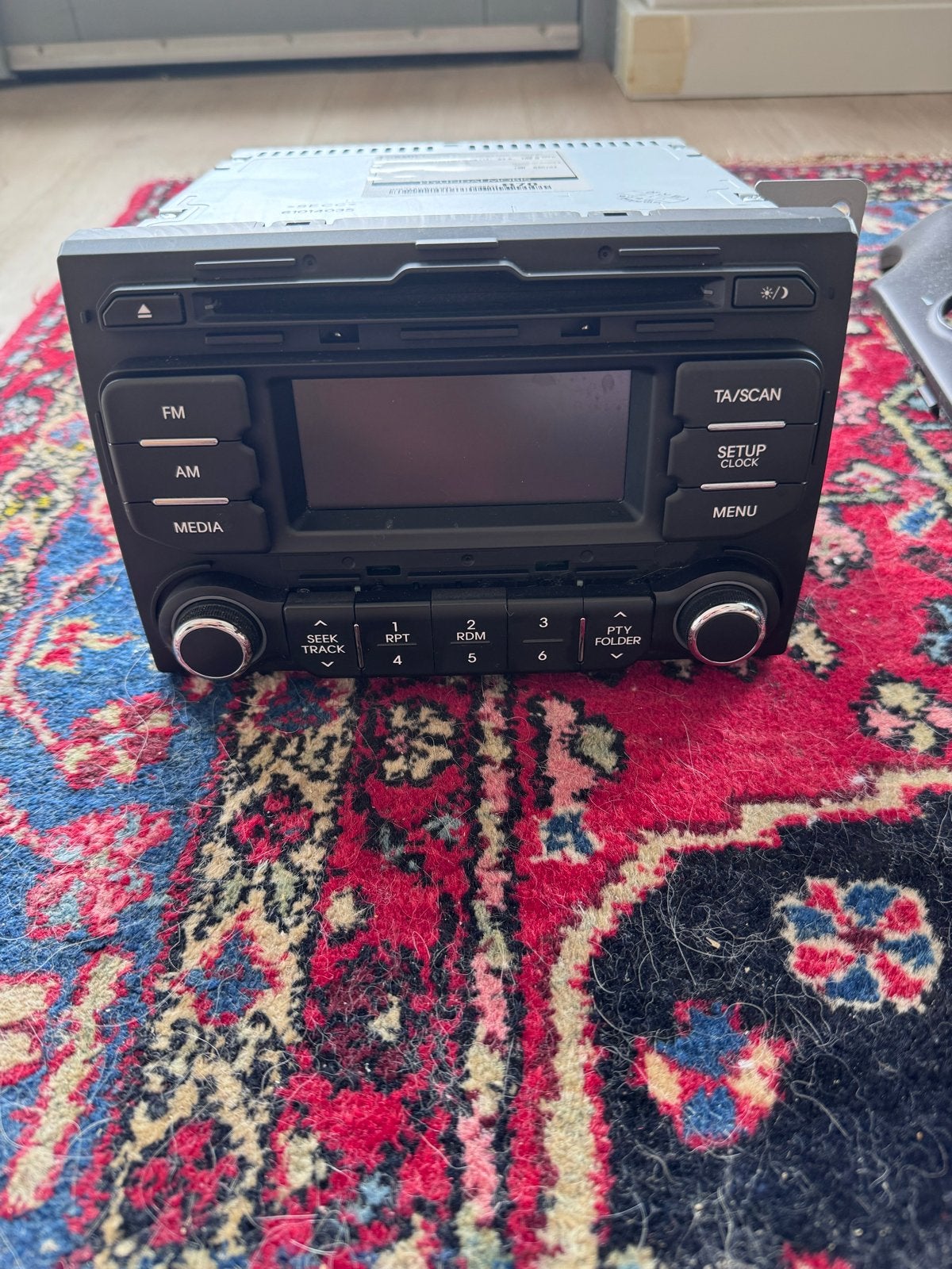 Kia Rio Radio en Paneel - Origineel Onderdeel, Auto diversen, Autoradio's, Ophalen, Gebruikt