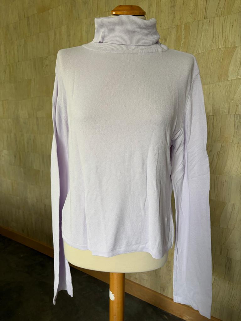 InWear Essentials lila coltrui maat L, Ophalen of Verzenden, Zo goed als nieuw, Maat 42/44 (L), Paars