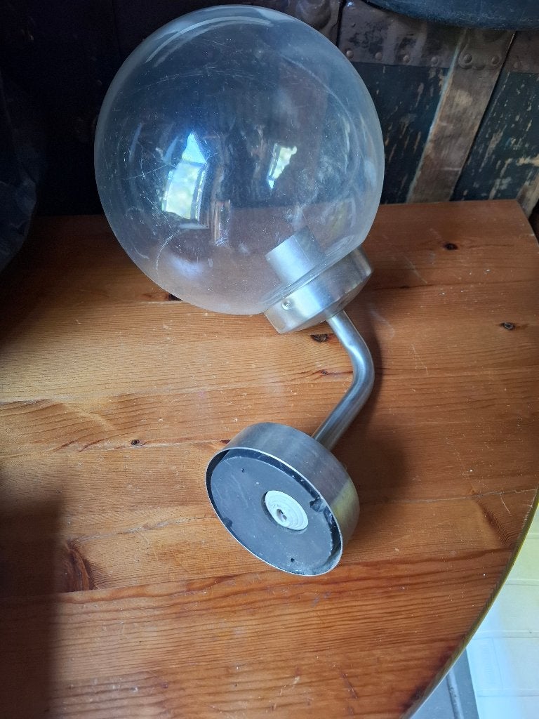 Buiten lamp, Ophalen, Gebruikt, Staal, Minder dan 50 watt