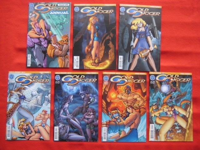 Golddigger Gold Digger - annual - collected comic strip, Meerdere comics, Ophalen of Verzenden, Zo goed als nieuw, Amerika
