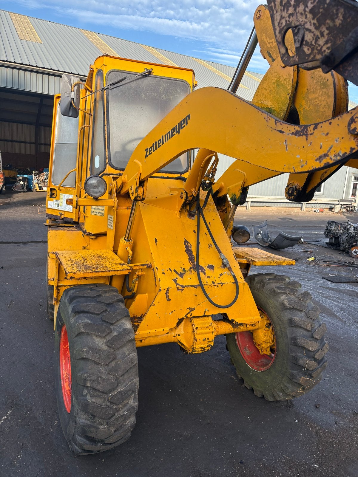 Foto 3 van Zettelmeyer Z501 B Wiellader - Werkt naar behoren