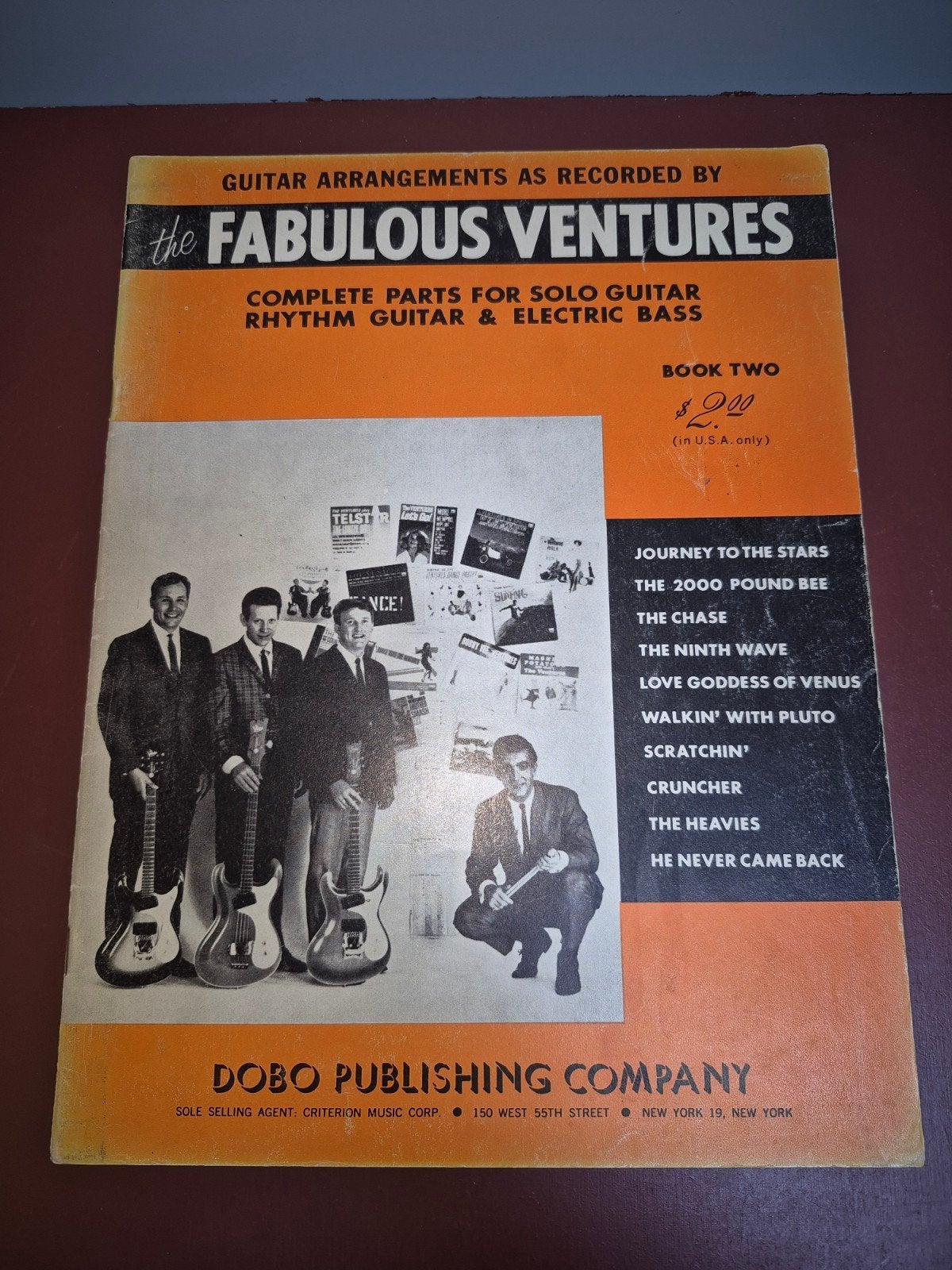 The Fabulous Ventures - Gitaar Arrangementen Boek Twee, Gebruikt, Ophalen of Verzenden, Gitaar, Rock en Metal