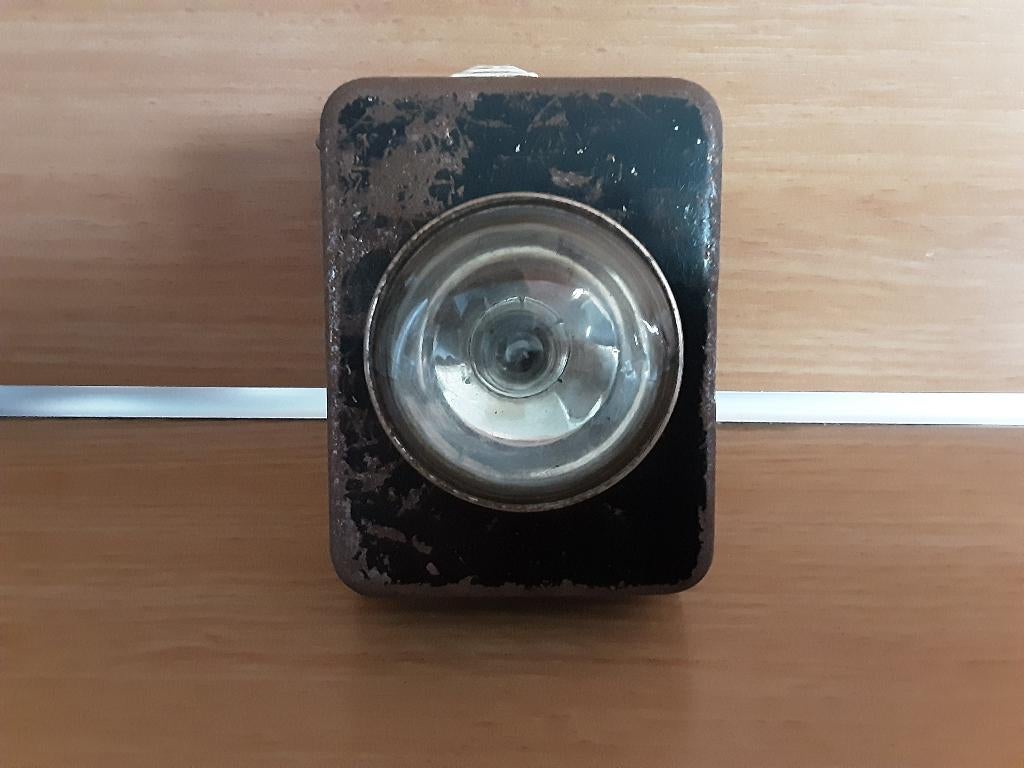 Antiek / Vintage zaklamp Trehawk jaren '40 uitstekende staat, Ophalen of Verzenden