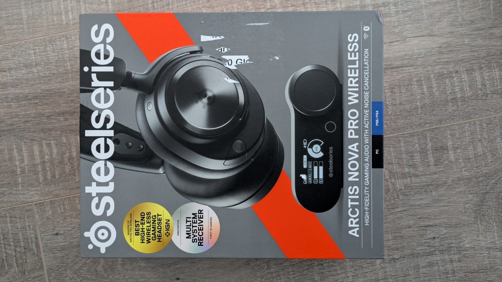SteelSeries Arctis Nova Pro wireless, Computers en Software, Headsets, Ophalen, Draadloos, Over-ear, Mute-functie