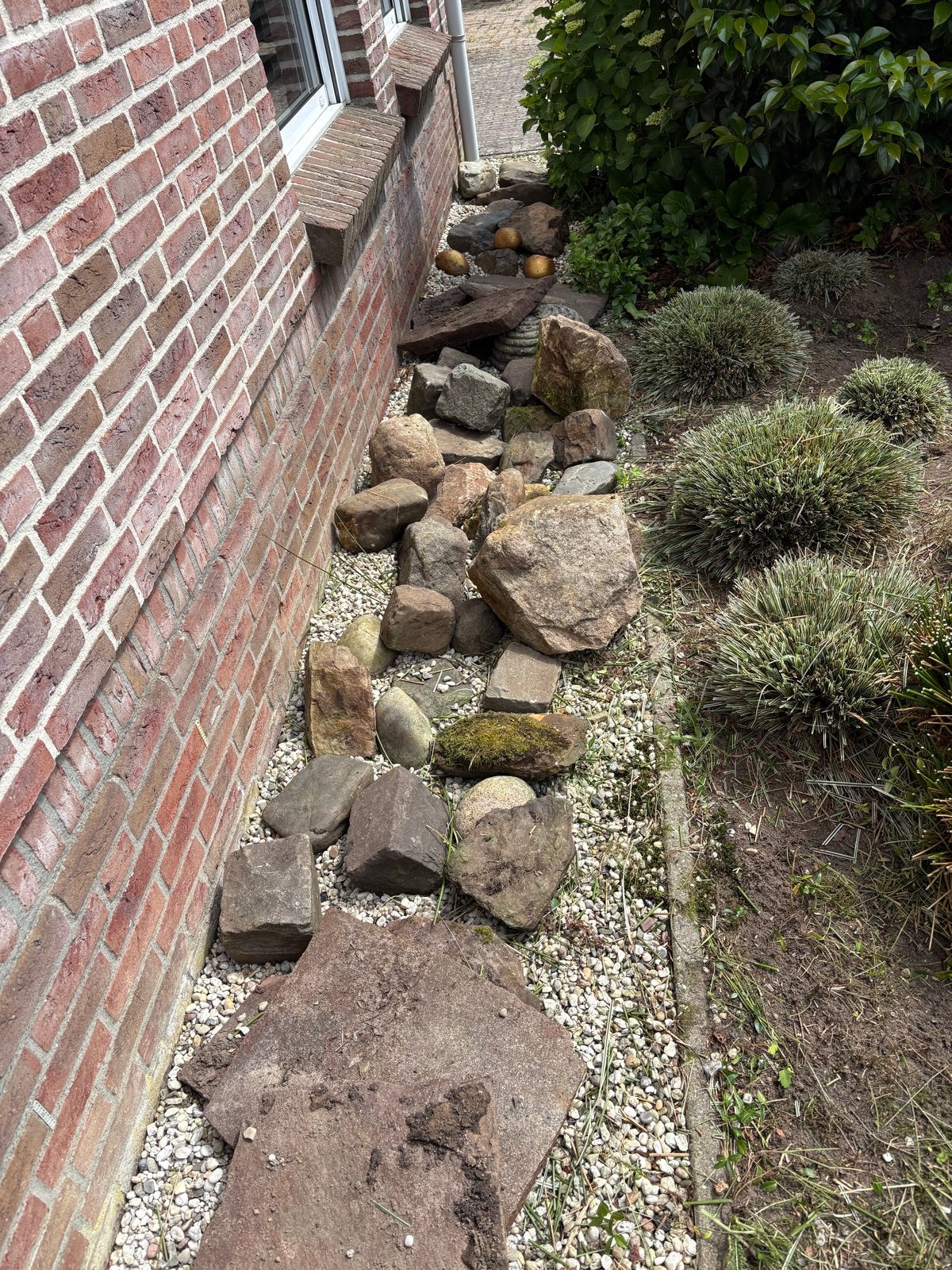 Gratis Diverse rotsen en keien voor tuin, Ophalen, Overige materialen, Gebruikt, Bruin