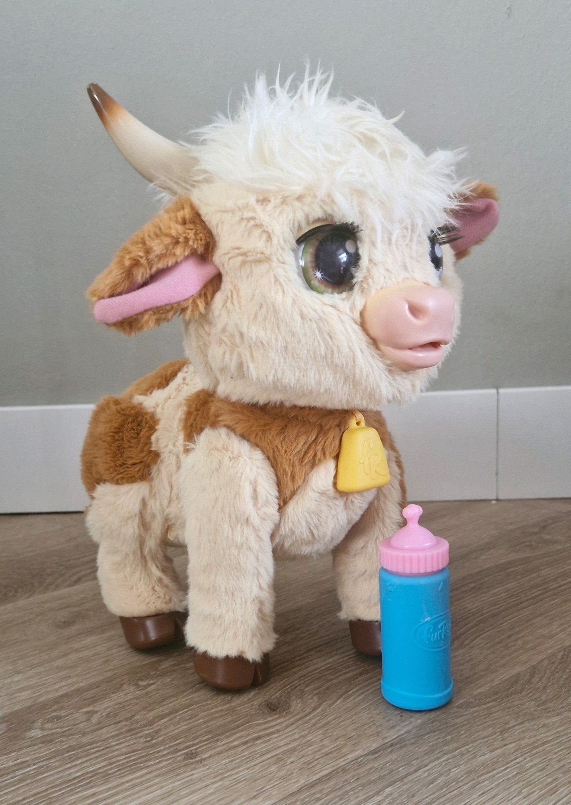 FurReal Maggie de Koe Interactieve Knuffel, Overige merken, Ophalen of Verzenden, Zo goed als nieuw, Middelgroot (20 tot 80 cm)