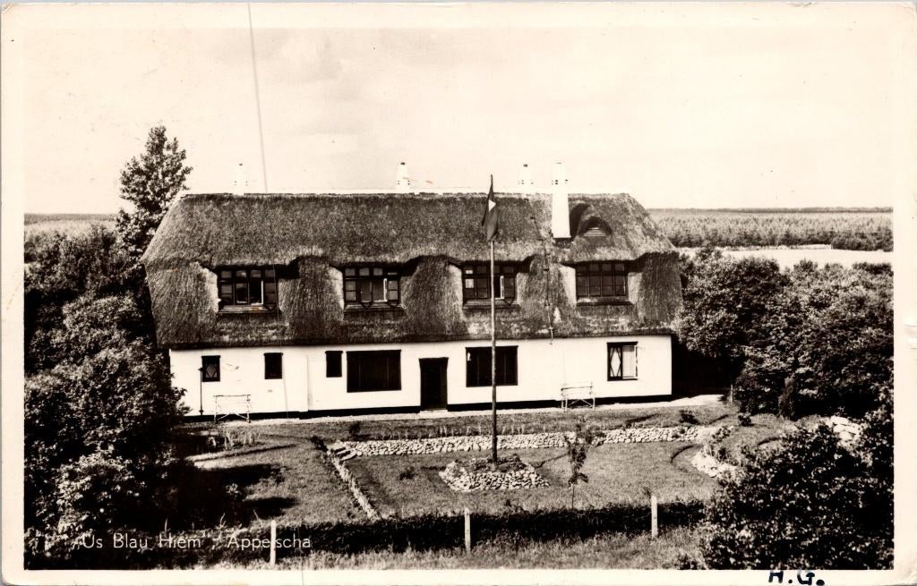 Appelscha - Jeugdherberg jaren 50, Verzamelen, Verzenden, 1940 tot 1960, Gelopen, Friesland