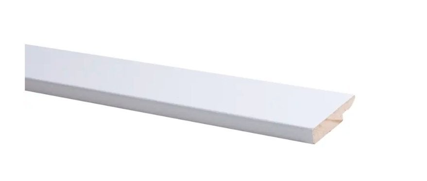 Plint Model MDF Wit 1,2 x 5,5 x 240 cm, Ophalen, Nieuw, Mdf, 200 tot 250 cm