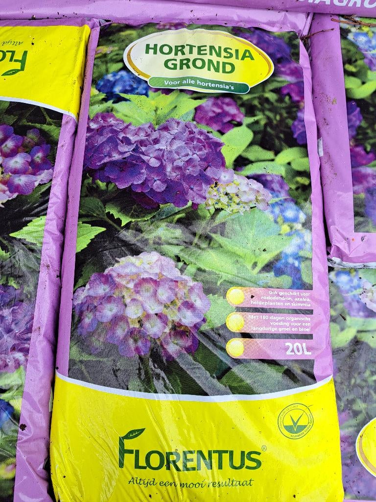 Hortensia Potgrond  20L   Zuurminnende Planten, Ophalen of Verzenden, Potgrond