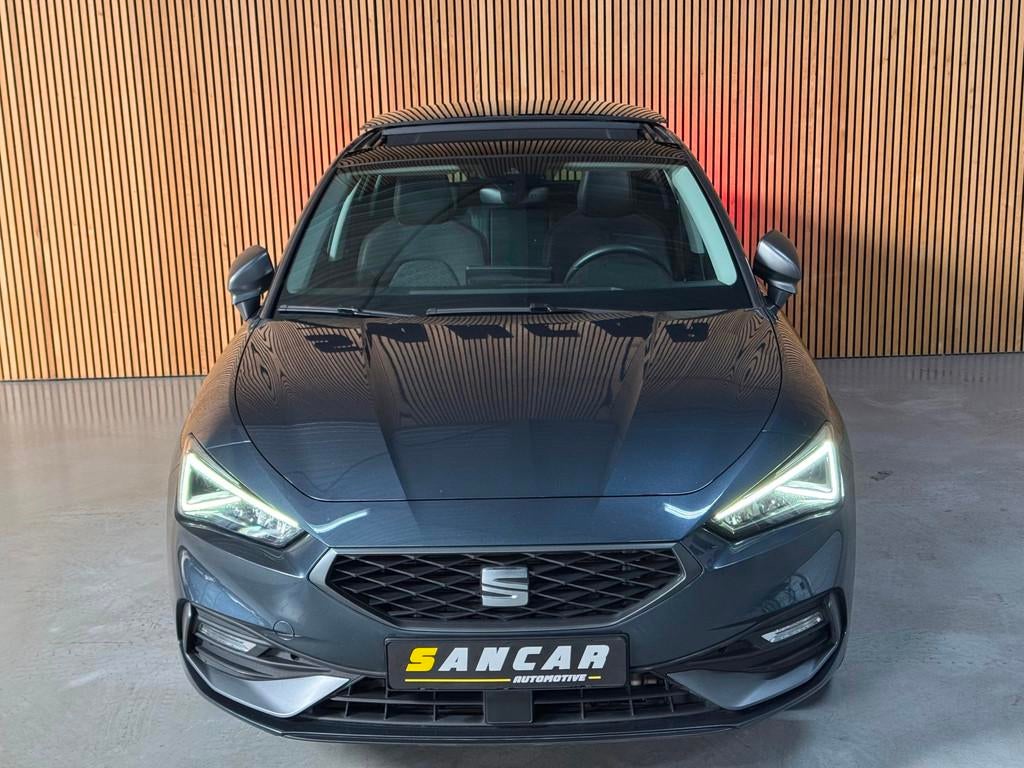 Seat Leon 1.4 TSI eHybrid PHEV FR PANO|AMBIENT|MATRIX KOPLAM, Auto's, Seat, Stof, Gebruikt, Zwart, Leon
