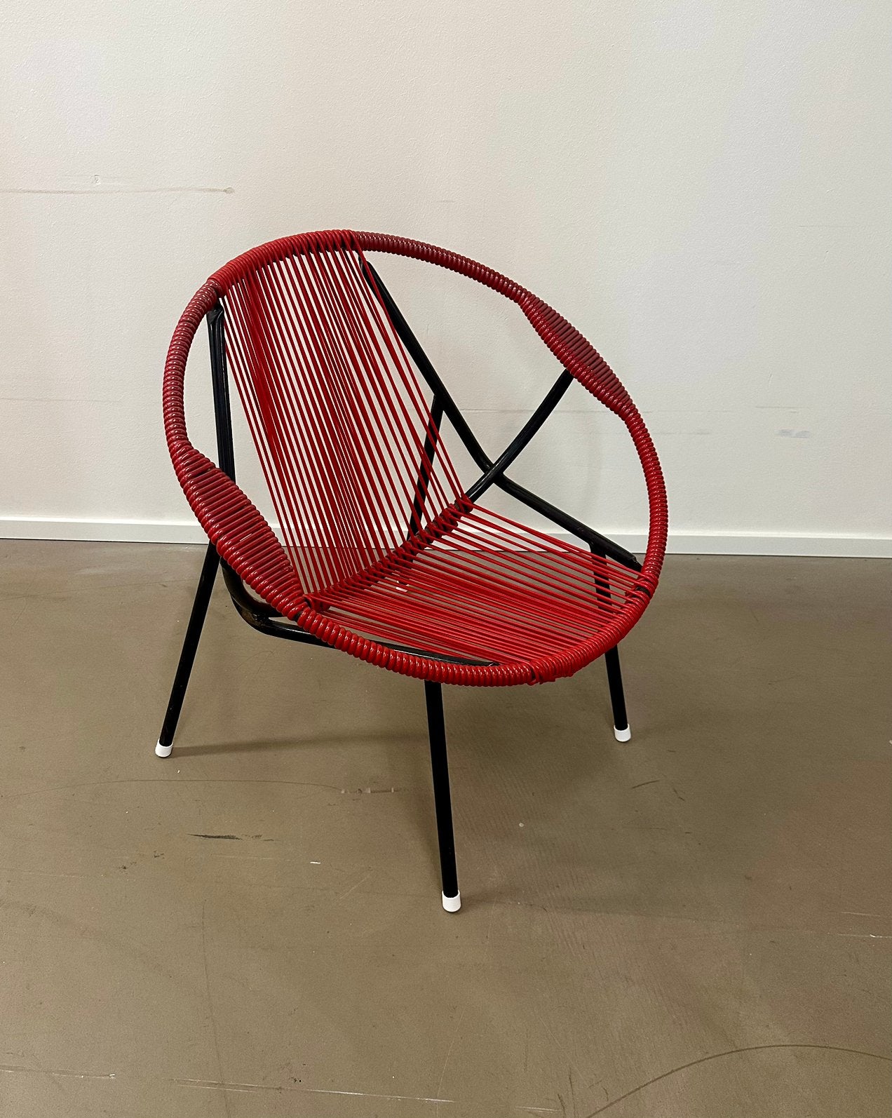 Spimeta Spaghetti Lounge Stoel Jaren ‘60, Ophalen, Vintage design, Zo goed als nieuw, Eén