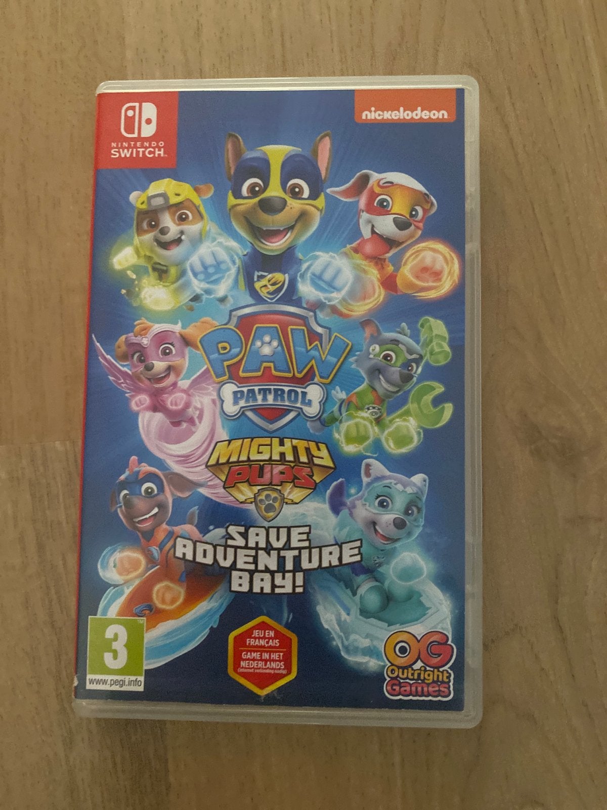 PAW Patrol Mighty Pups: Save Adventure Bay! Nintendo Switch, Avontuur en Actie, 1 speler, Ophalen of Verzenden, Zo goed als nieuw