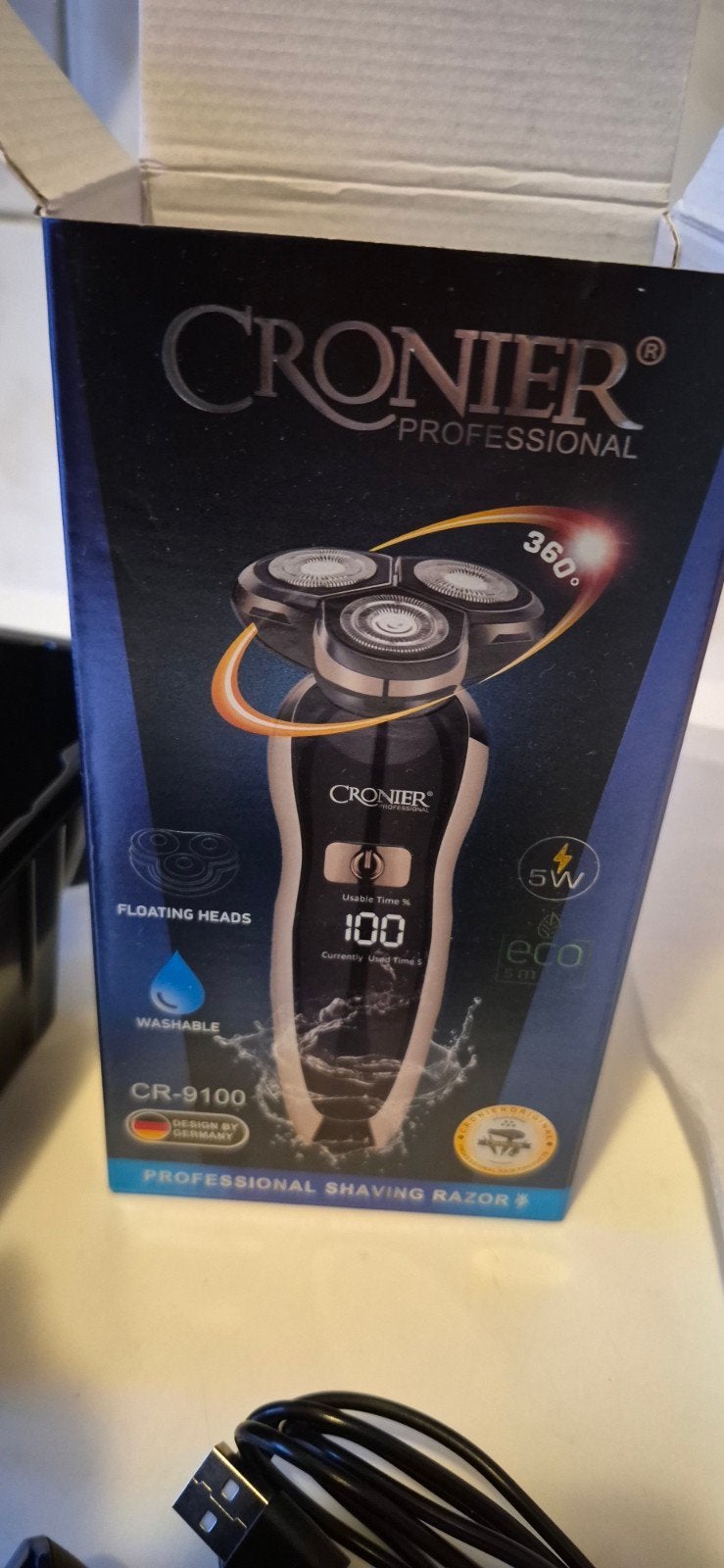 Nieuwe Cronier CR-9100 Scheerapparaat - Professioneel, Ophalen, Nieuw, Scheren en Epileren