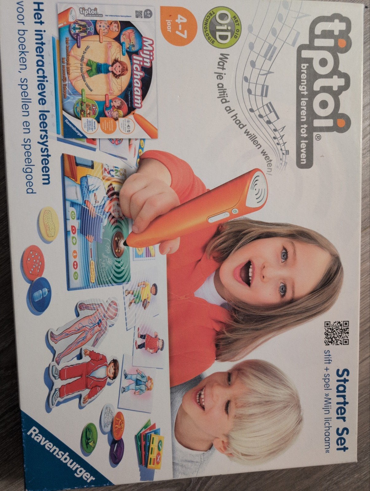 Tiptoi Starter Set: Mijn Lichaam (excl. pen), Ophalen of Verzenden, Zo goed als nieuw, Taal en Lezen