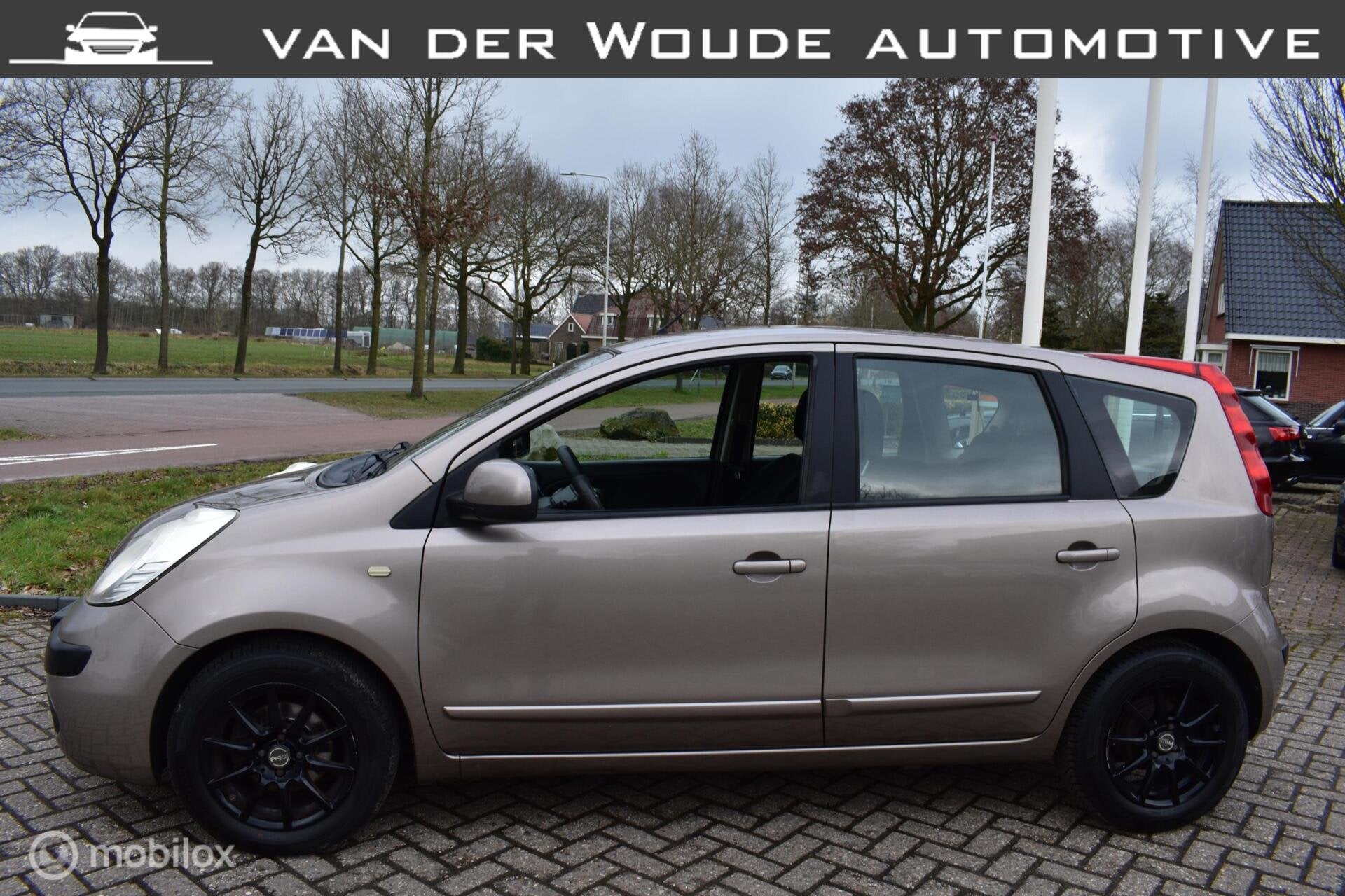 Nissan Note 1.4 Acenta '07 Clima|LM wielen|Trekhaak!, Auto's, Voorwielaandrijving, Stof, 40 €/maand, 4 cilinders