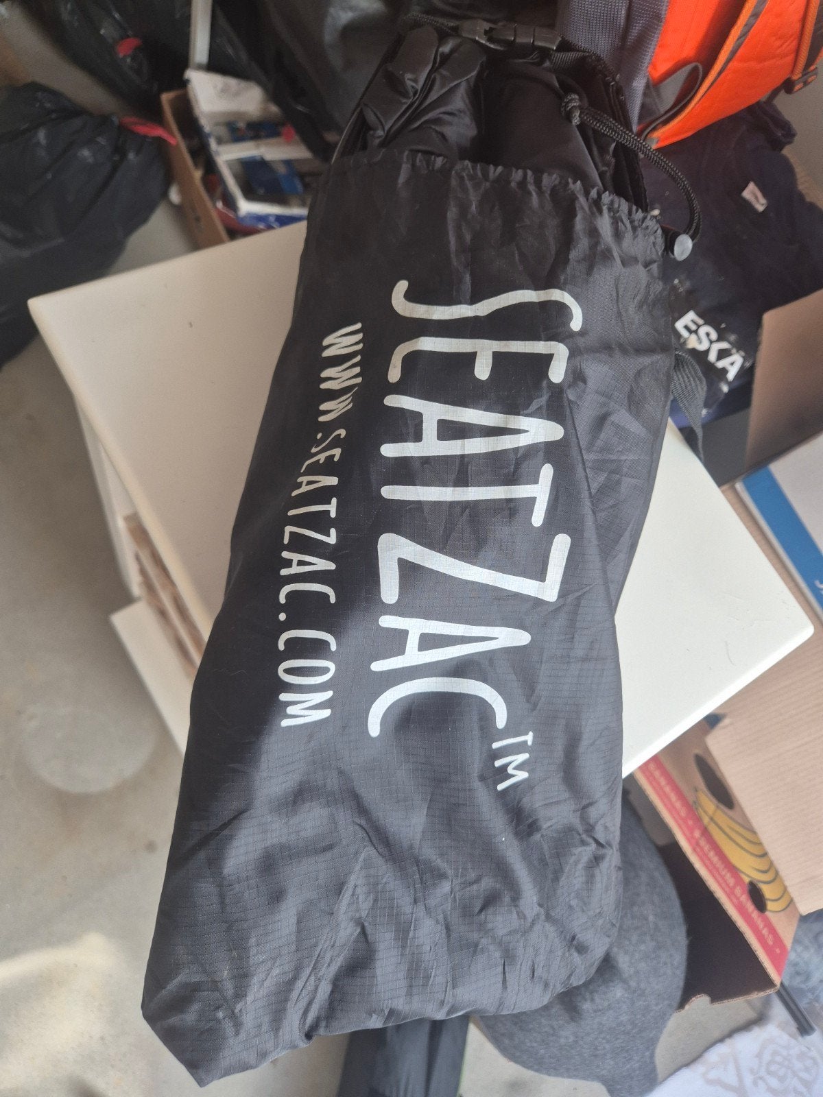 Nieuwe opblaasbare zitzak - Zwart, Ophalen