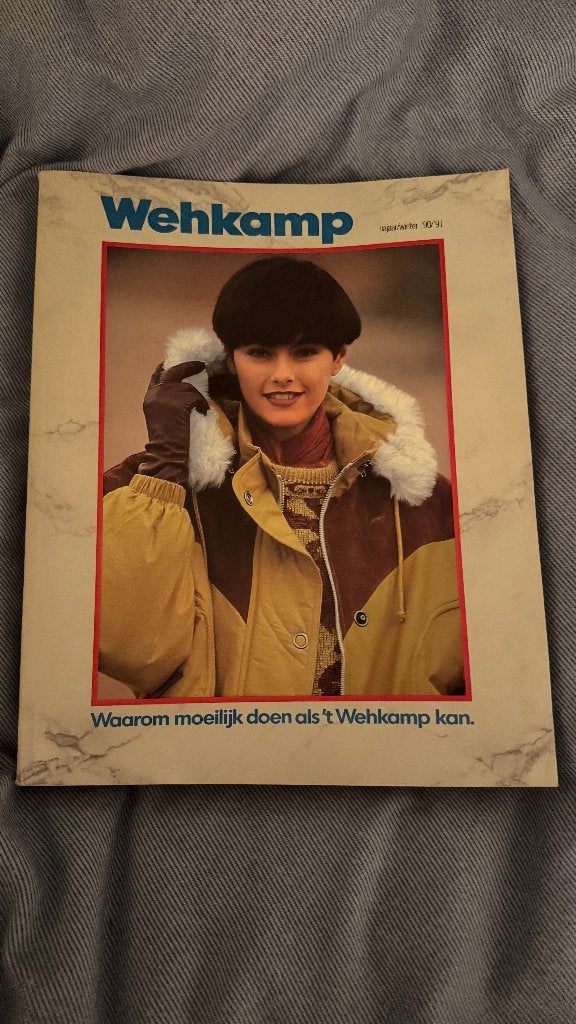 Wehkamp catalogus najaar/winter 90/91 izgst, Verzenden, Zo goed als nieuw, Catalogus