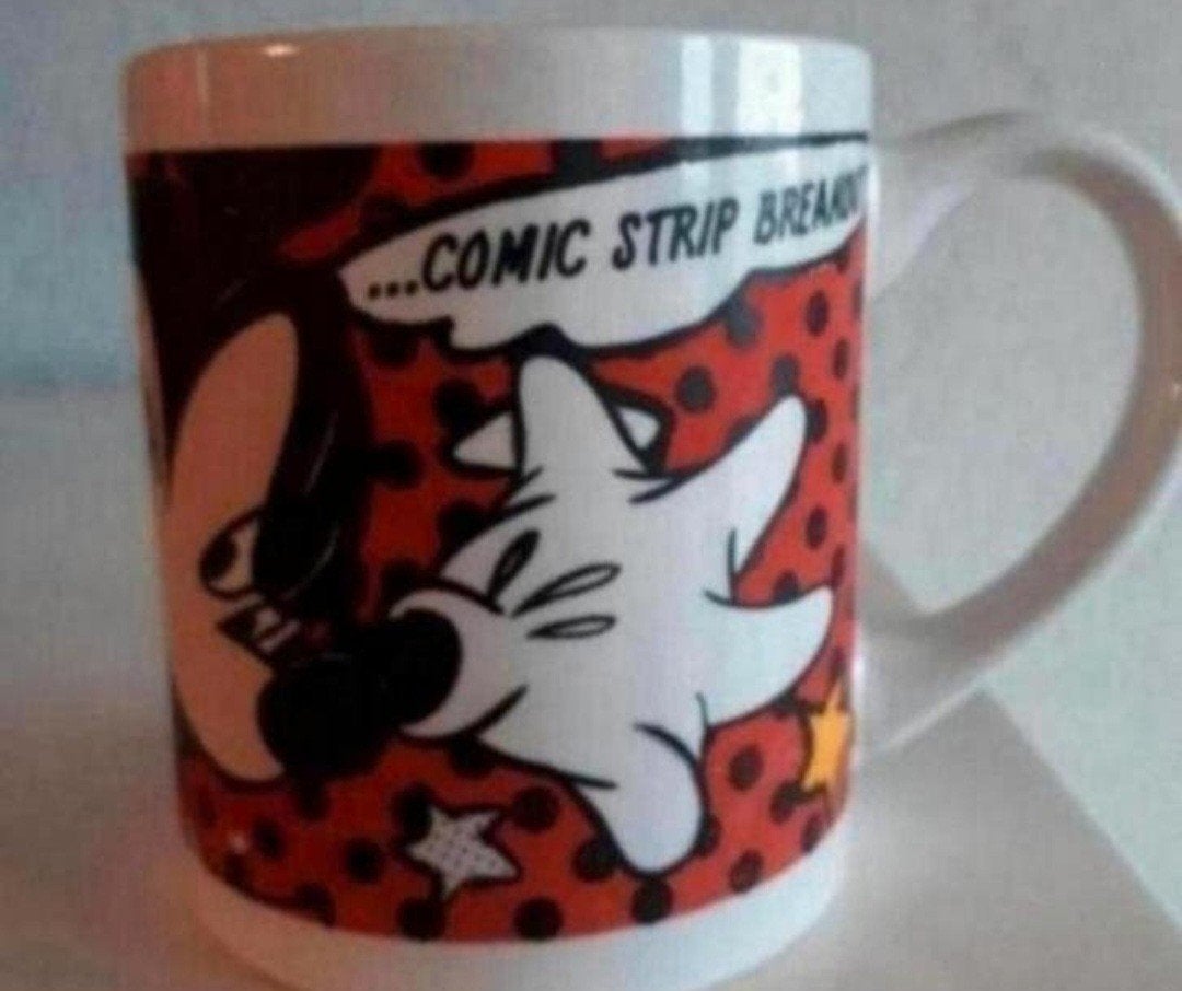 Disney Beker Mickey Mouse, Verzenden, Zo goed als nieuw, Overige stijlen, Kop(pen) en/of Schotel(s)