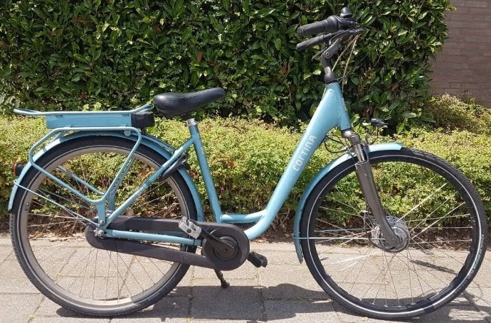 cortina fiets elektrisch  28''(defect)zonder accu/oplader, Fietsen en Brommers, 47 tot 51 cm, Ophalen, Gebruikt, Cortina