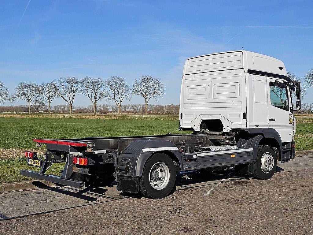 MERCEDES-BENZ ATEGO 1221 wb 356 airco adr, Auto's, Automaat, Euro 6, Wit, Bedrijf