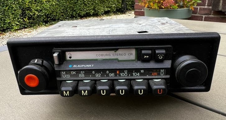 Blaupunkt Coburg Stereo FM Radio Cassettespeler., Ophalen of Verzenden