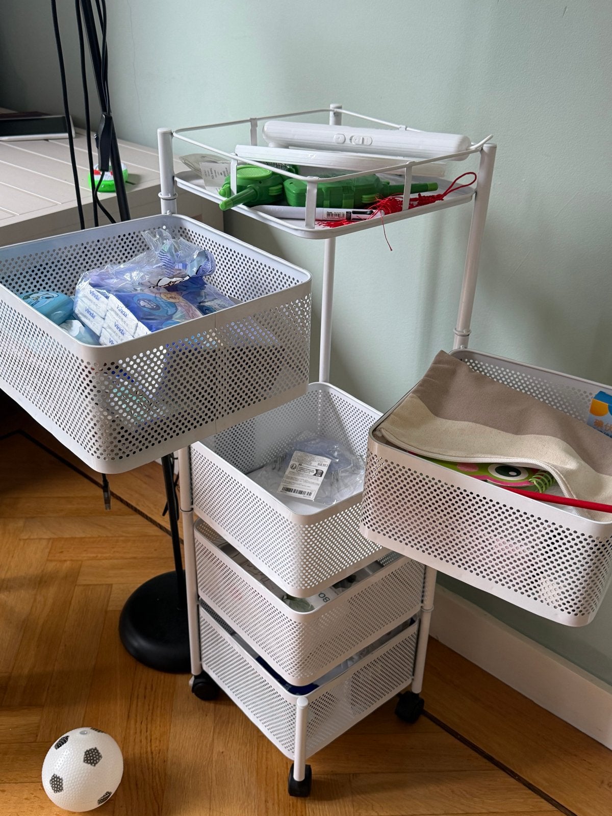 White Storage Trolley, Ophalen of Verzenden, Zo goed als nieuw