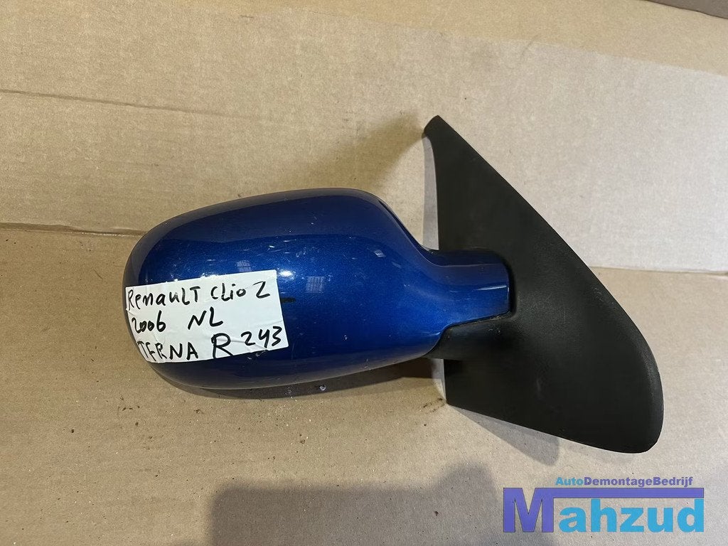 RENAULT CLIO 2 Blauw TFRNA Rechts spiegel buitenspiegel, Renault Group, Gebruikt, Contact.group@renault.com, Renault