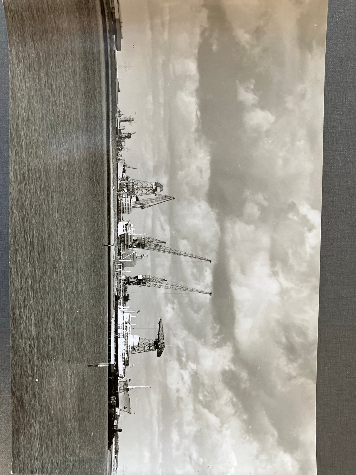 Vintage Foto Vlissingen Schelde Poort Havenkranen, Gebruikt, Verzenden, Foto, Gebouw