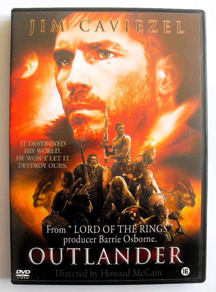 Outlander (originele dvd) Jim Caviezel, Vanaf 16 jaar, Ophalen of Verzenden, Zo goed als nieuw