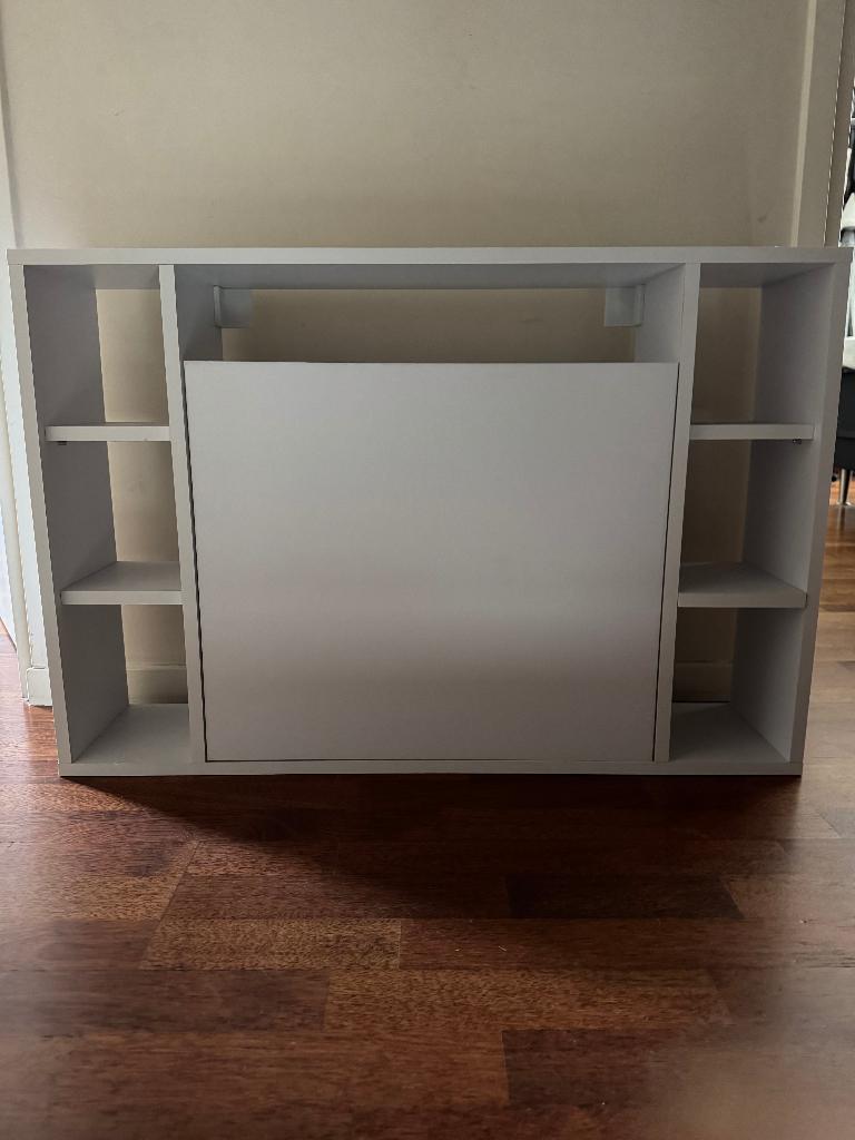 ruimtebesparend wandburo, Huis en Inrichting, Kasten | Computermeubels, Gebruikt, Minder dan 70 cm, 70 tot 120 cm, Minder dan 40 cm