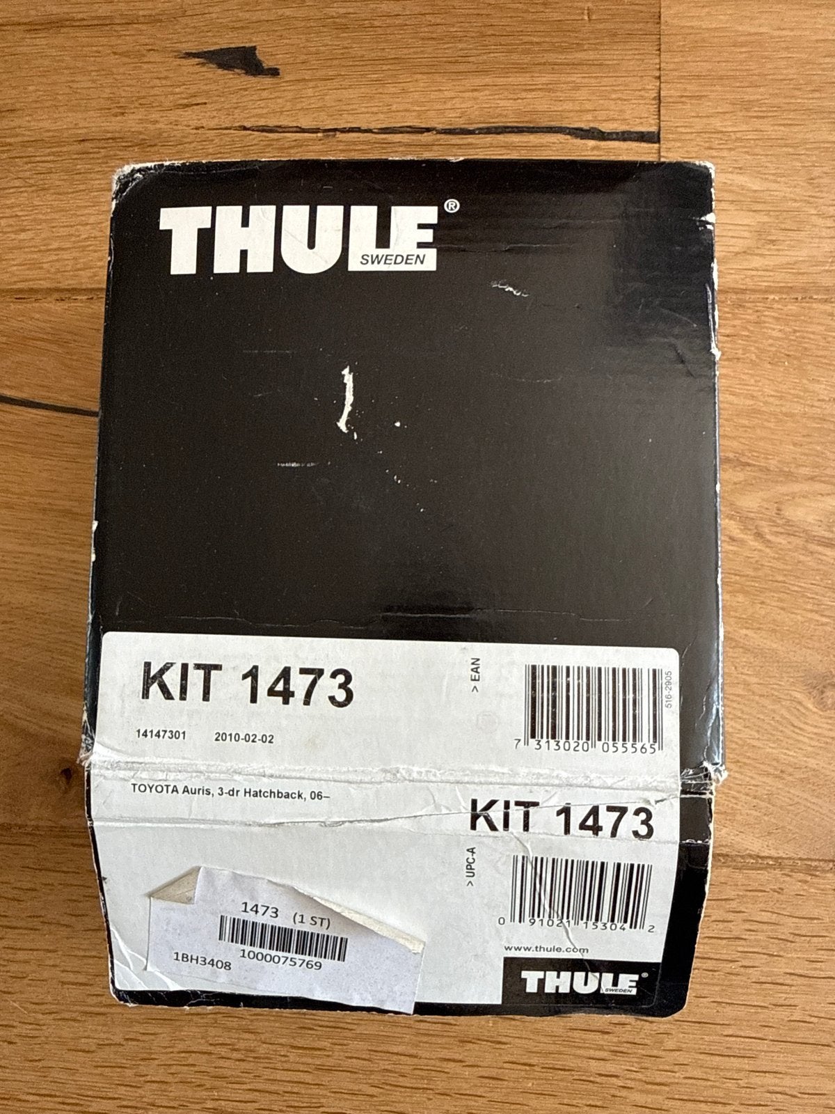 Thule Rapid System kit 1473 Toyota Auris 3-deurs (06-12), Ophalen of Verzenden, Gebruikt