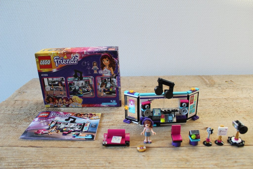 Lego Friends 41103 opnamestudio popster, Lego, Friends, Ophalen of Verzenden, Zo goed als nieuw