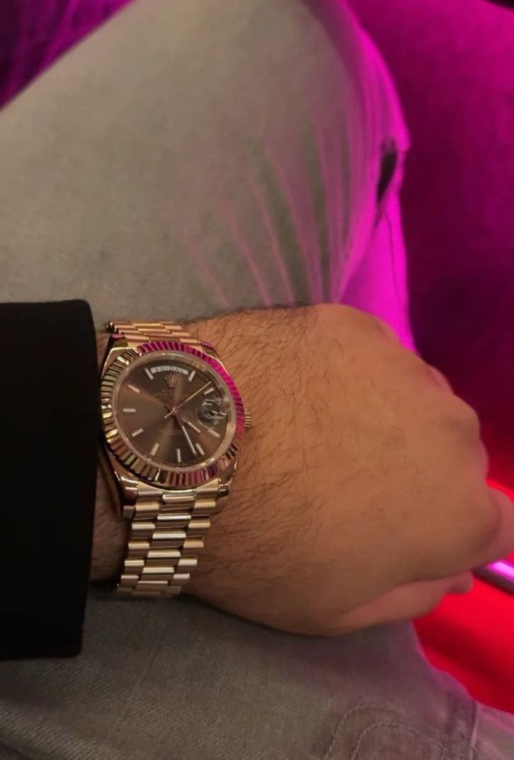 Horloge r0lex, Ophalen of Verzenden, Zo goed als nieuw, Overige merken