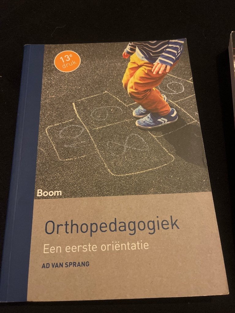 Orthopedagogiek een eerste oriëntatie, Ophalen of Verzenden, Zo goed als nieuw, Overige onderwerpen, Boom