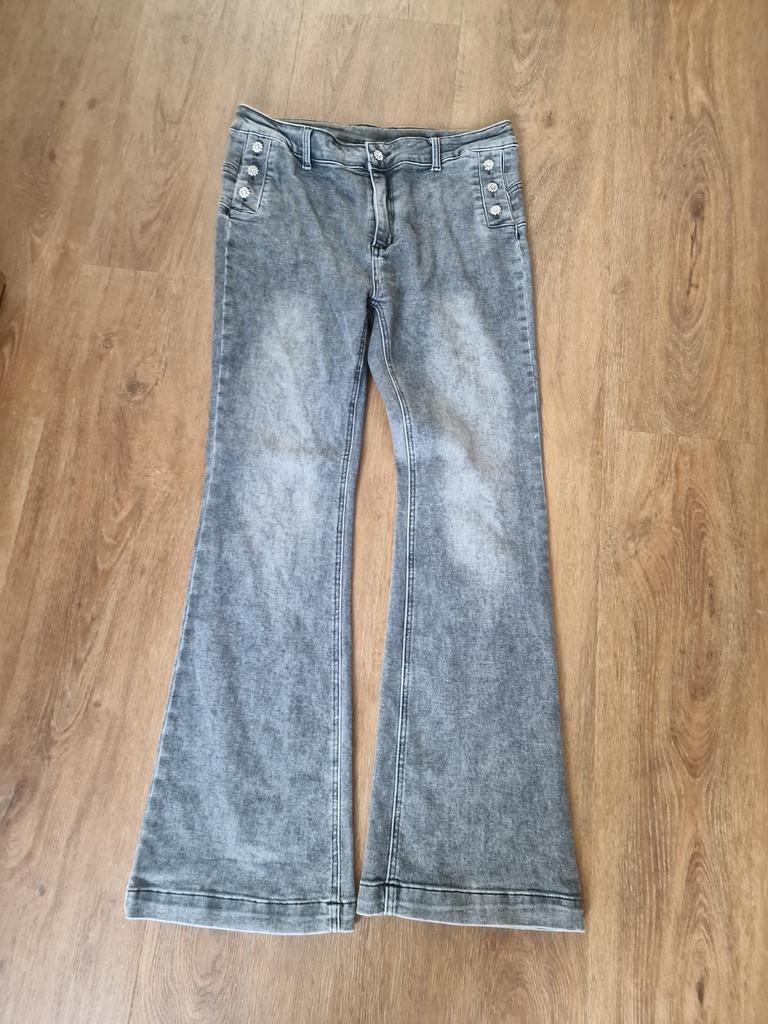 Mooie dames jeans van G,smack.Maat 42., Ophalen of Verzenden, Zo goed als nieuw, Grijs, Overige jeansmaten