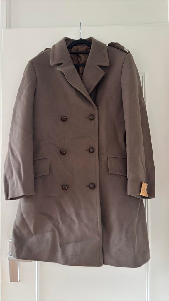 Leger jas, warm 100% wol, Ophalen of Verzenden, Landmacht, Nederland, Kleding of Schoenen