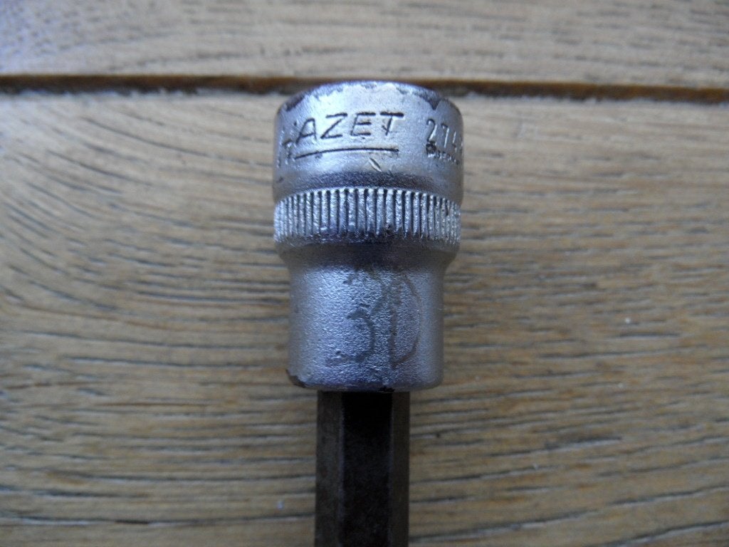 Hazet 2748 extra lange inbus dop maat 6 3/8 aandrijving, Ophalen of Verzenden, Zo goed als nieuw